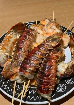 A picture of Gorgeous Crayfish Tails.