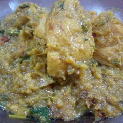 A picture of Shaljam gosht.