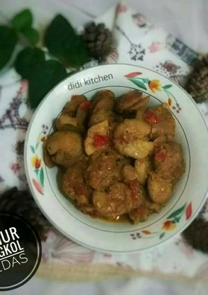 Foto resep Semur Jengkol Pedas