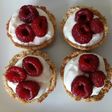 Mini oat yoghurt baskets