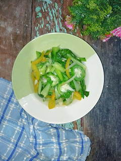 Foto resep Tumis Bening Gambas Pakcoy