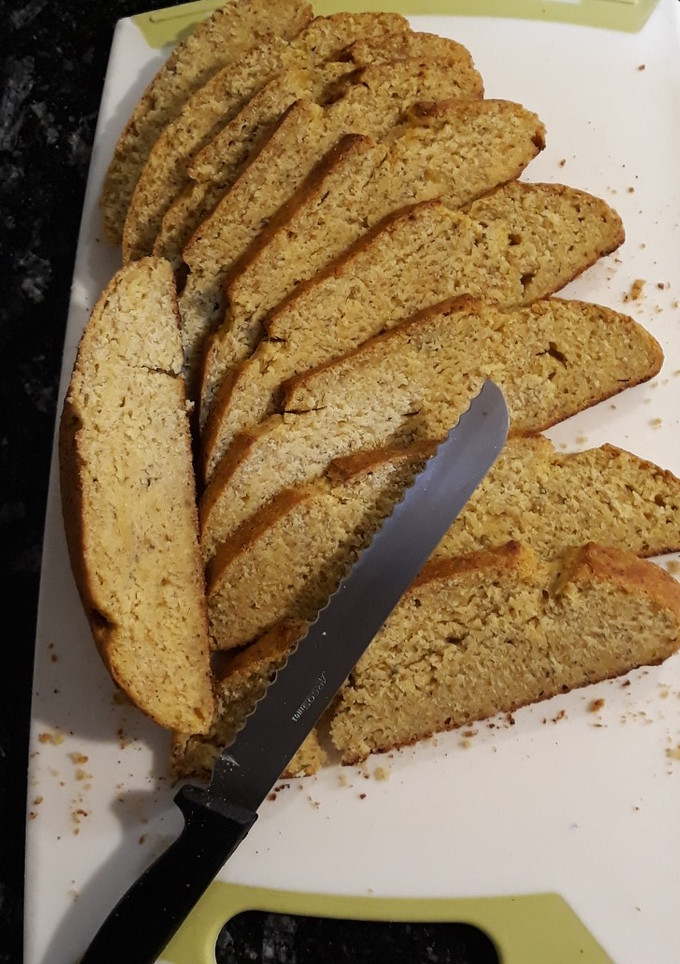Una foto de Pan de maíz con germen de trigo