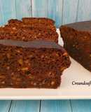 Banana bread de chocolate sin azúcar
