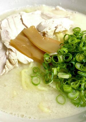 A picture of Healthy Paitan Ramen Soup.