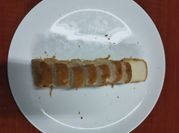 A picture of loaf batter