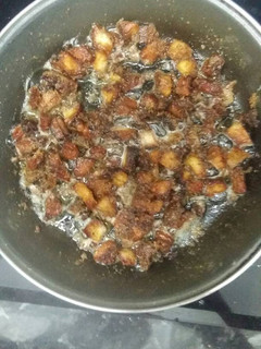 Una foto de Pechuga de pollo troceada al Brandy