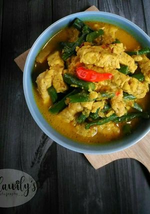 Foto resep Sayur Santan Tempe Kacang Panjang