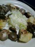 Riñones de cabrito a las brasas