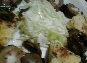 Una foto de Riñones de cabrito a las brasas