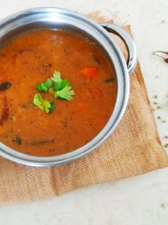 A picture of Udupi Sambar.
