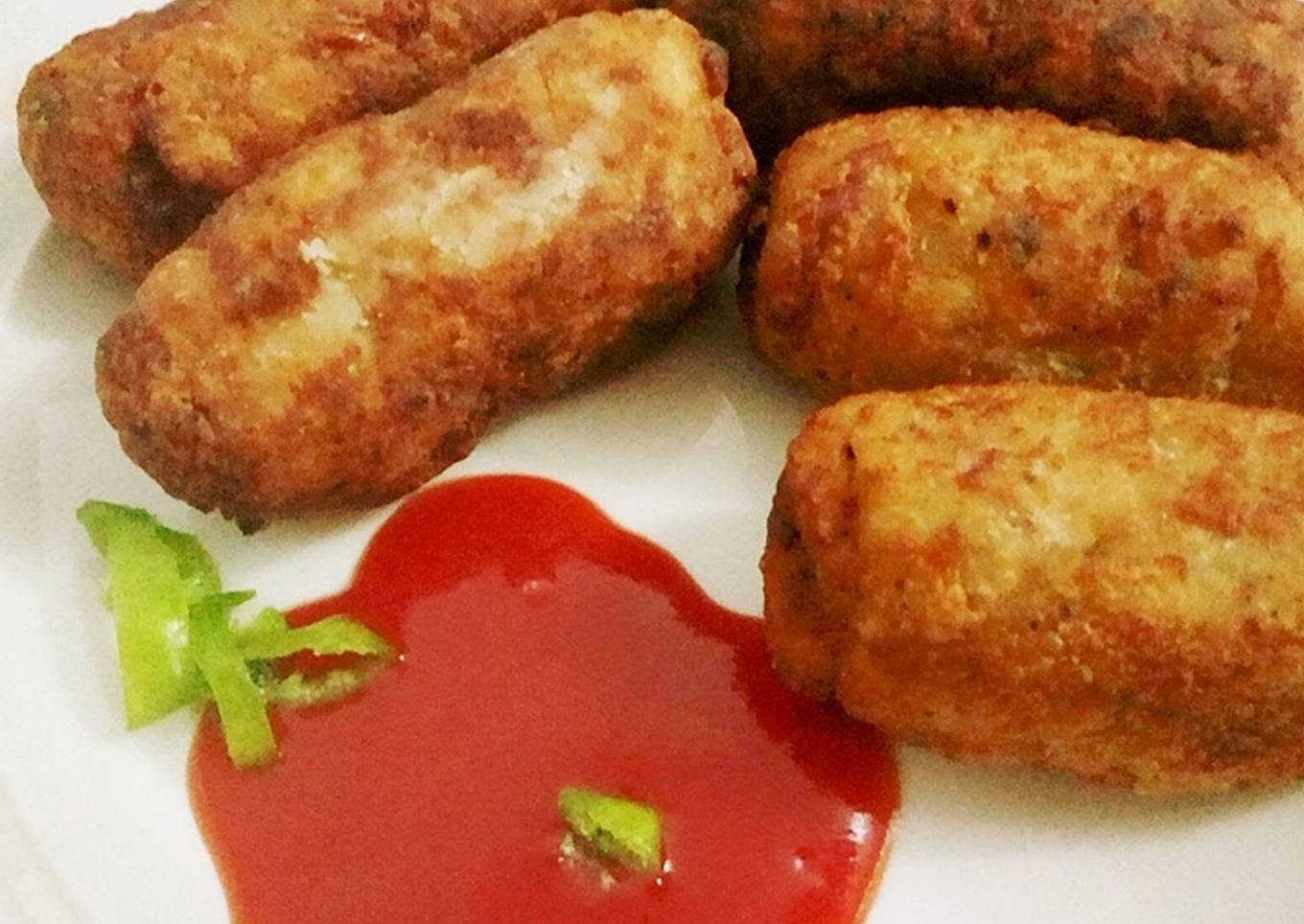 Creamy croquettes