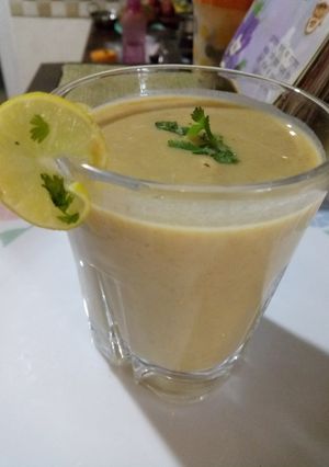 A picture of Chatpata Sattu Smoothy.