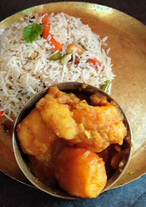 ভেজ ফ্রায়েড রাইস(Veg Fried rice in bengali) রেসিপির প্রধান ছবি
