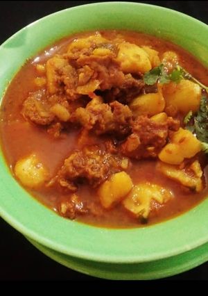 A picture of Amritsari Aloo Wadiyan.