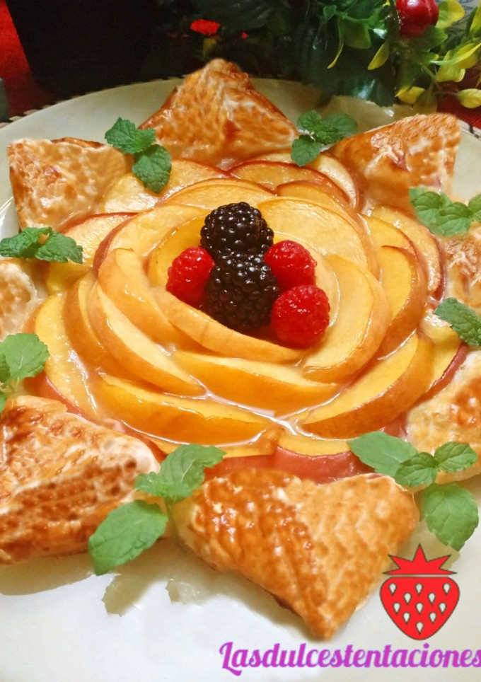 Una foto de Tarta Estrella de Frutas