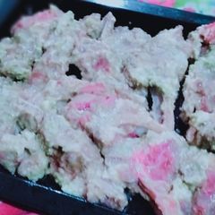 Greeny mutton chop🍽️ A picture of Greeny mutton chop🍽️.
