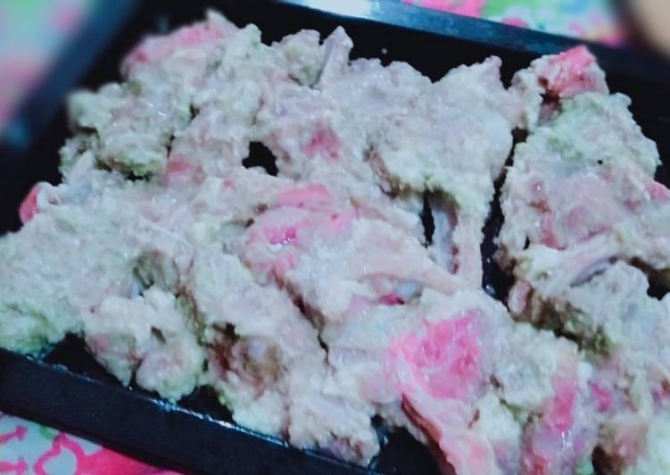 Recipe of Ultimate Greeny mutton chop🍽️