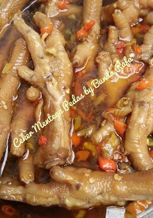 Foto resep Ceker mentega pedas ala Ceker Lapindo