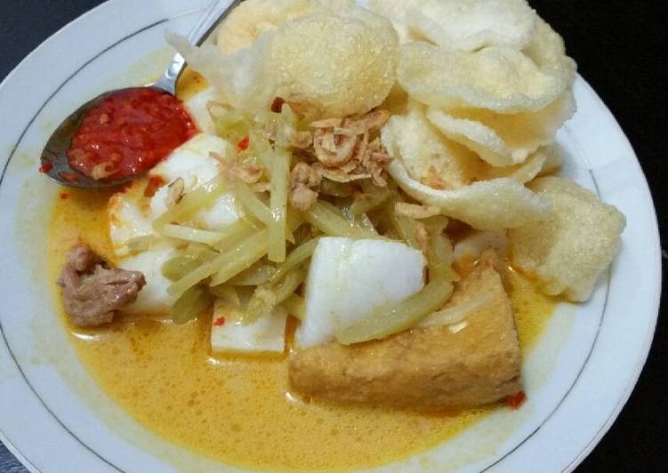 Lontong sayur ala chef ferdika