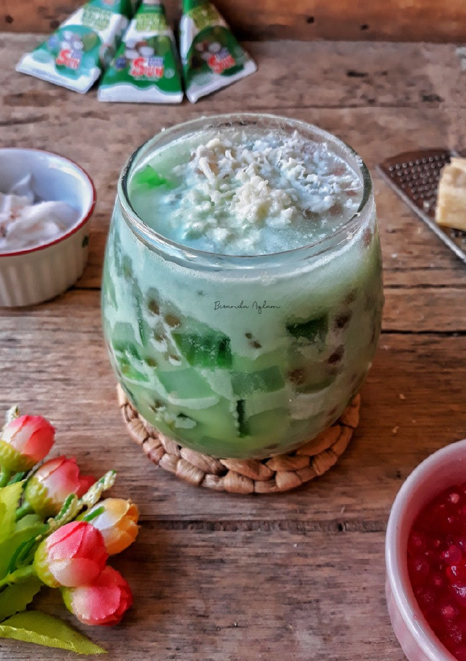 Foto resep Buko Pandan Kelapa Muda
