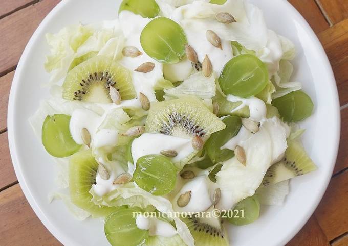 Resep membuat Mixed Green Salad yang gurih