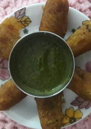 A picture of Left over arhar daal rolls.