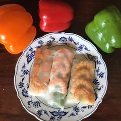A picture of California Farm Fresh Shrimp Spring Roll.