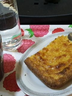 صورة لوصفة بسبوسه بالقشطه