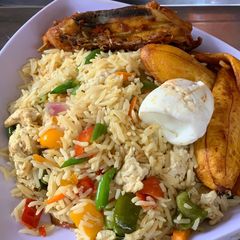 A picture of Fast & flavorful: My healthy twist on egg fried rice.