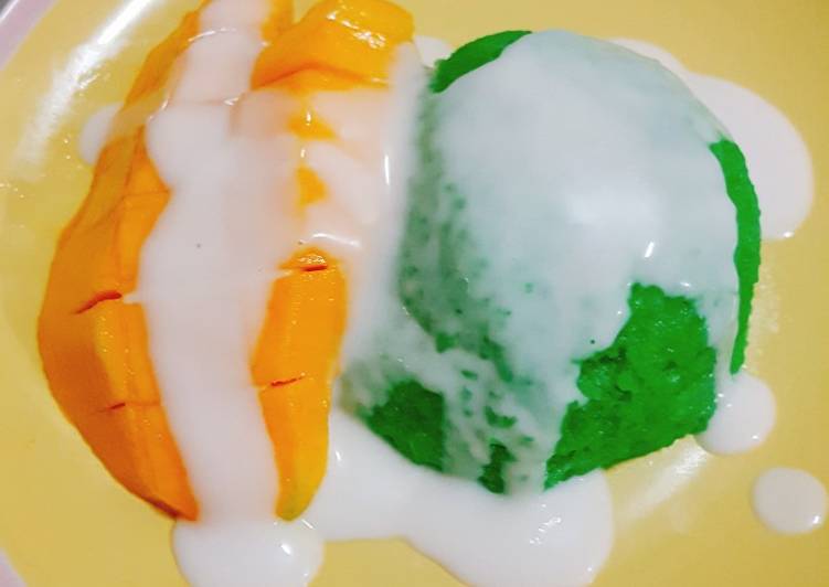Resep Mango sticky rice Anti Gagal