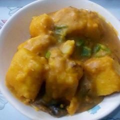 Porridge Yam A picture of Porridge Yam.