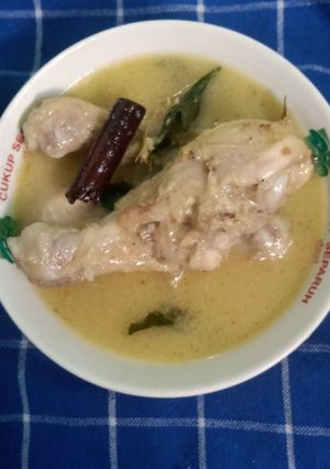 Foto resep Opor ayam putih