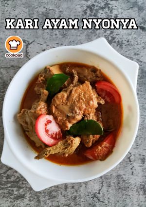 Gambar Kari Ayam Nyonya