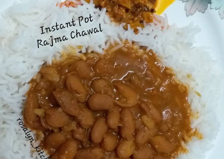 Instant Pot Rajma Chawal