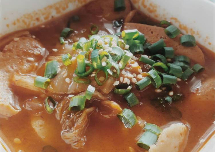 Bahan mengolah Sundubu Jjigae 순두부 찌개 (Sup Tahu Pedas) mudah! #07, Enak Banget