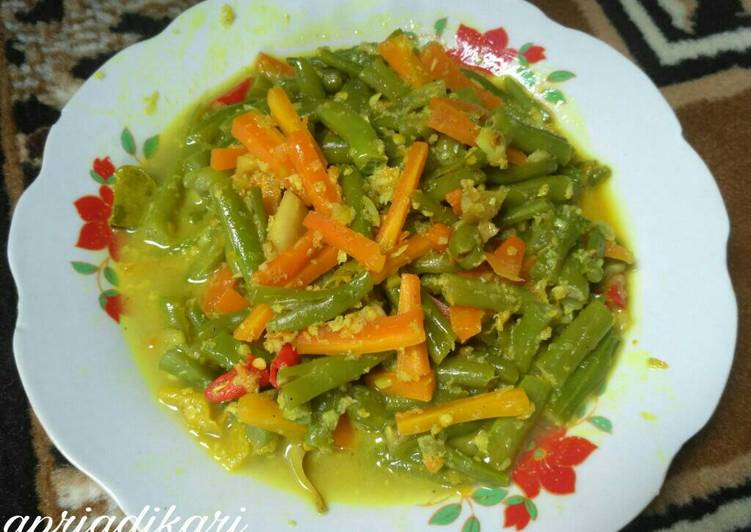 Tumis / asem2 pedas buncis wortel