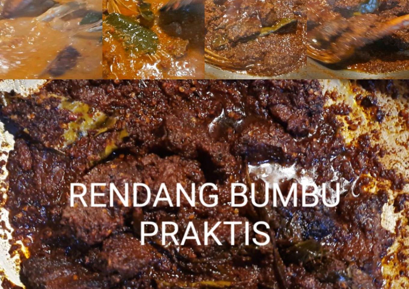 Rendang bumbu praktis
