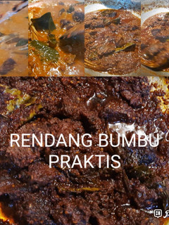 Foto resep Rendang bumbu praktis