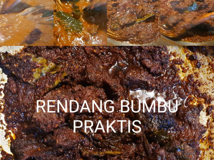 Resep Rendang bumbu praktis Anti Gagal