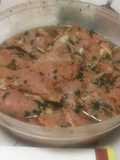 Filetes adobados tipo zorza