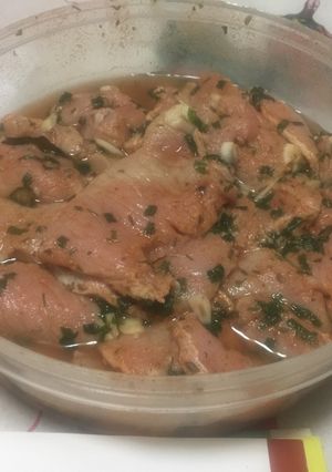 Una foto de Filetes adobados tipo zorza