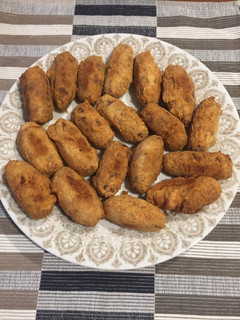 Una foto de Croquetas de avío puchero