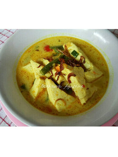 Foto resep Sayur Tahu Kuah Santan