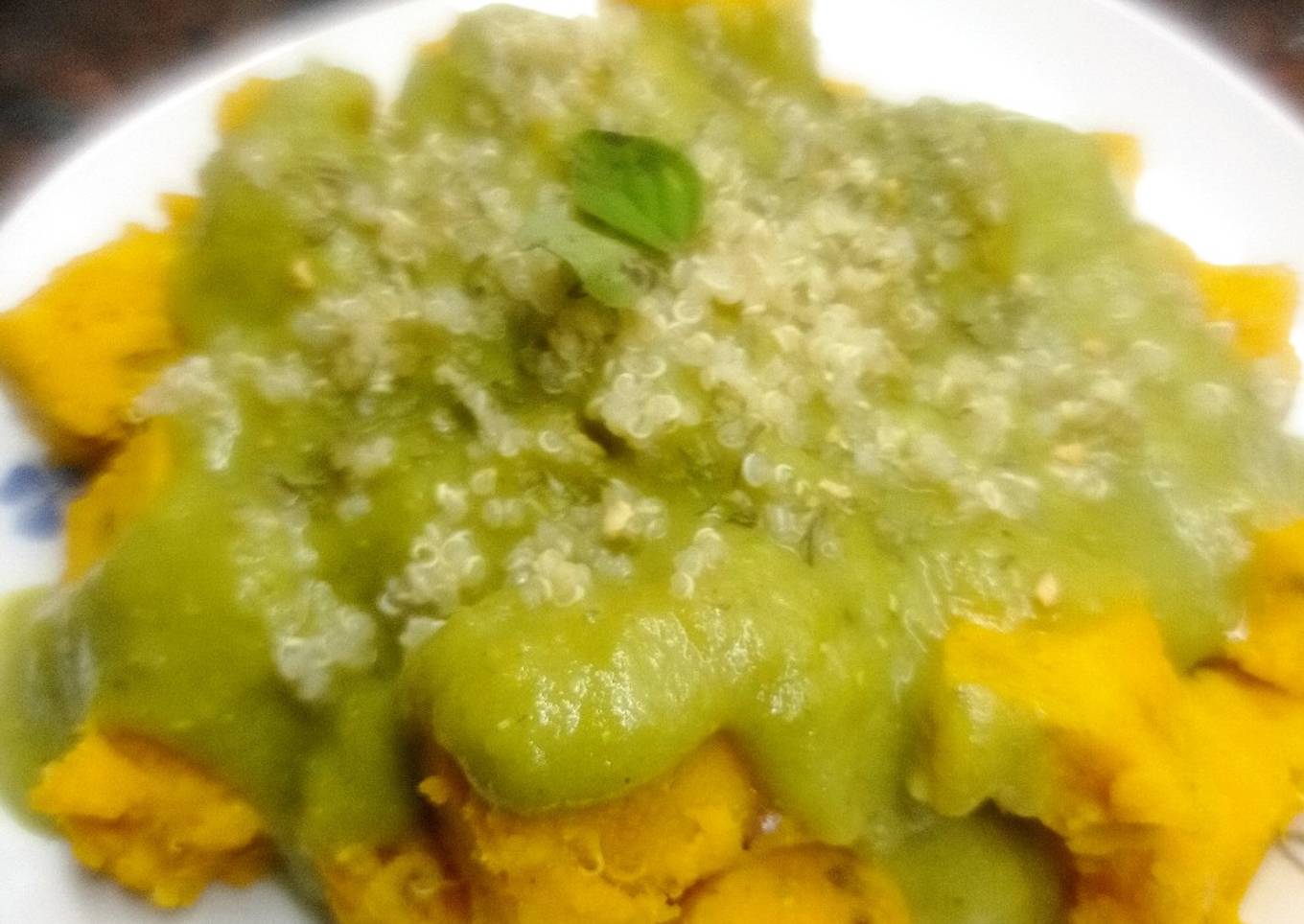Falsos ñoquis de calabaza