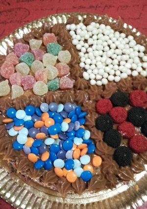 Una foto de Torta de golosinas