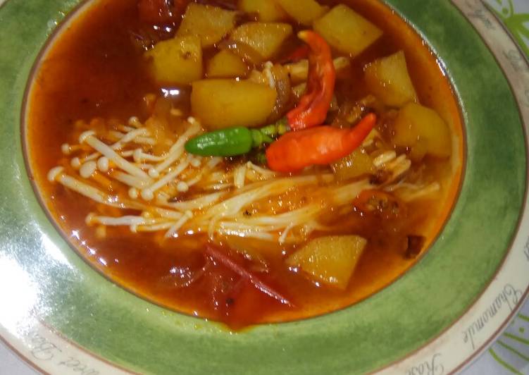 Enoki saus tiram ๐๐ฑ