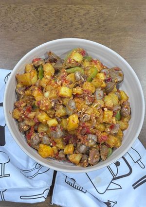 Foto resep Balado Kentang Ampela Cabe Gendot