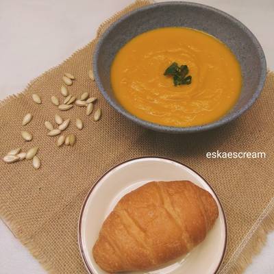 Resep Sup Labu Kuning Creamy