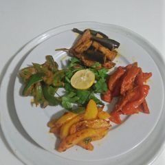 A picture of Tawa fry vegetables.