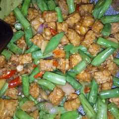 รูปของ Tumis buncis tempe